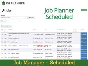 Job Scheduler View